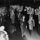 Labor union members protesting Prohibition