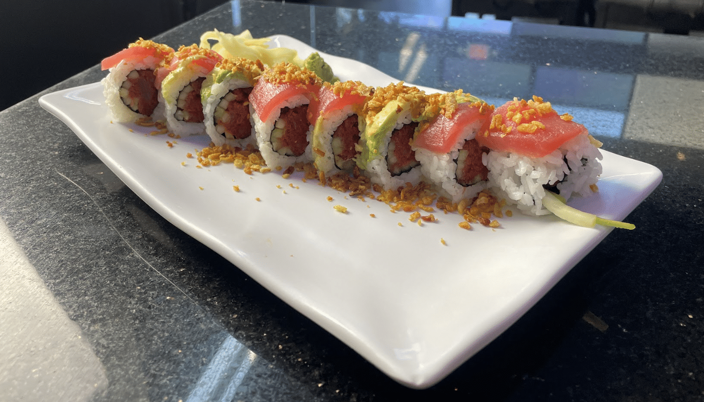 Crazy Tuna Roll new sushi roll