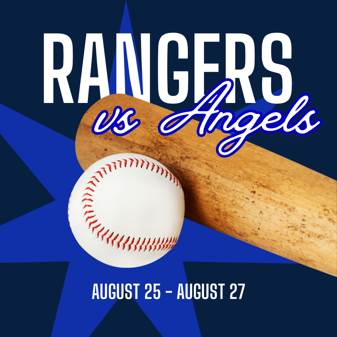 Rangers vs Angels – 3-Game Home Series