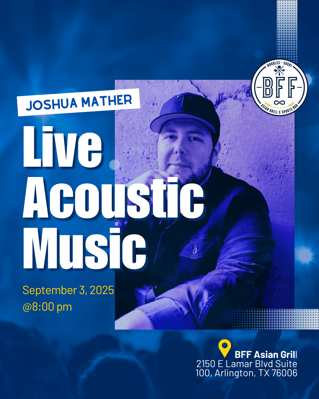 Live Acoustic Music by Joshua Mather
