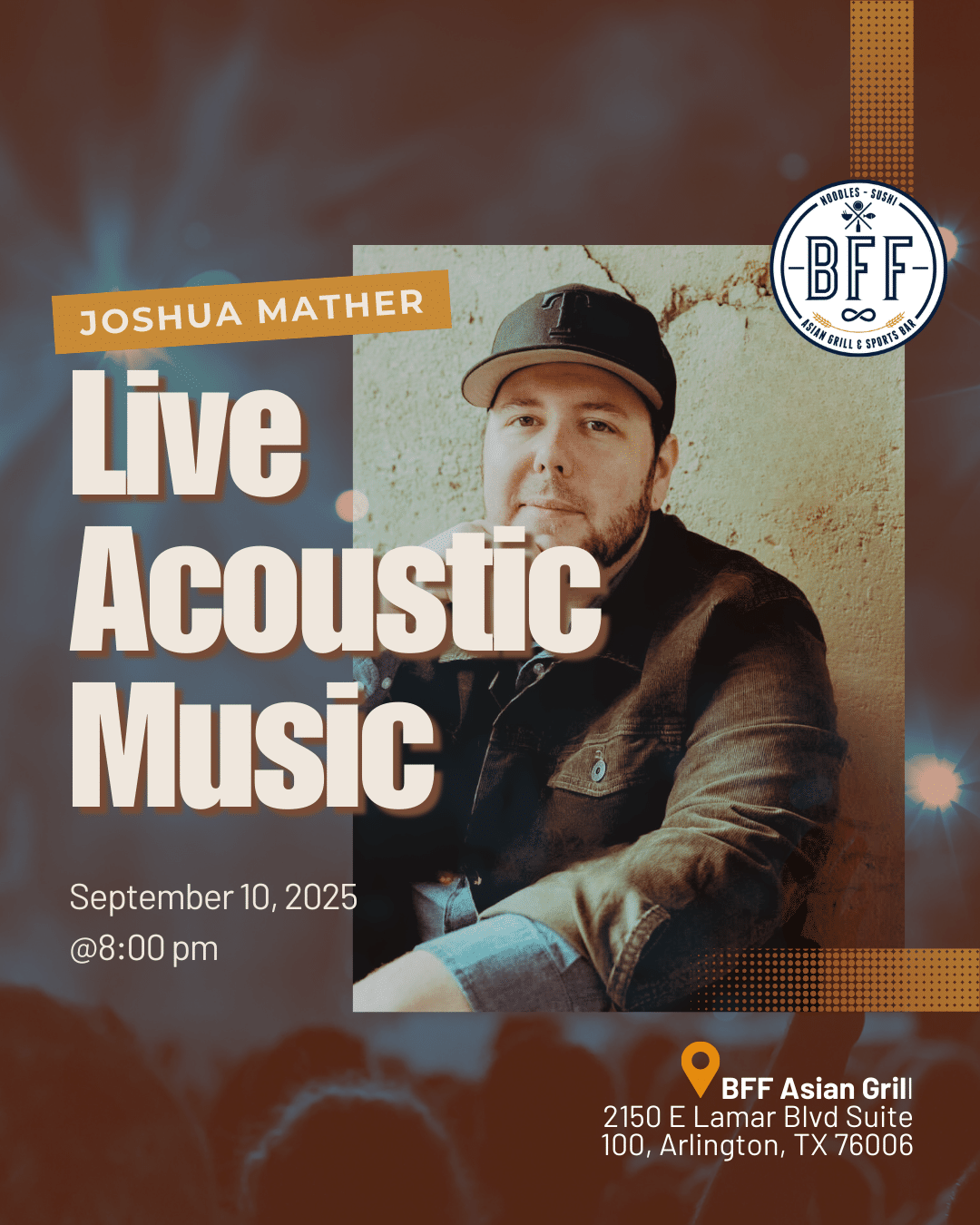 Live Acoustic Music by Joshua Mather