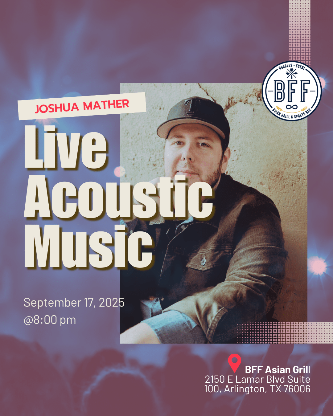 Live Acoustic Music by Joshua Mather
